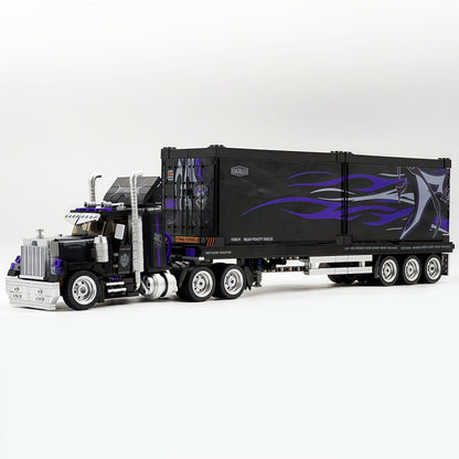 Trilumity Building Block Set: American Retro Gmc Heavy Truck – Spirit of the Open Road (1500+-Piece | 69cm)