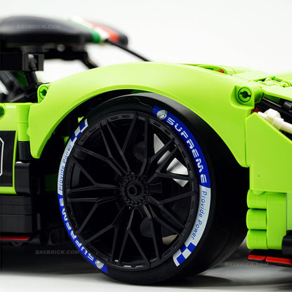 Trilumity Motorized Building Block Set: 1:8 The Ultimate LMDh Hybrid Prototype | 2024 Endurance (3771-Piece)
