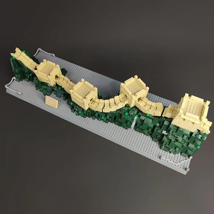 Wange MOC Building Block Set: Great China Wall, Model 6216