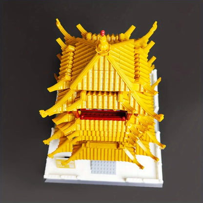 Wange Building Block Set: China Yellow Crane Tower 6214