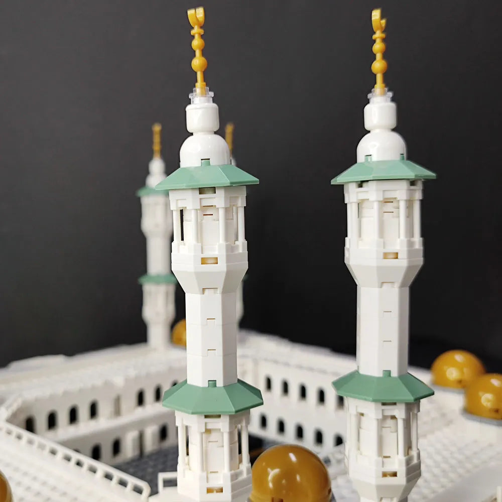 Wange MOC Building Block Set: Great Mecca Grand Mosque