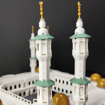 Wange MOC Building Block Set: Great Mecca Grand Mosque