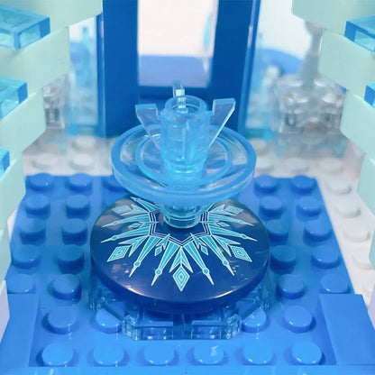 JieStar MOC Building Block Set: Frozen Ice Castle, Model JJ9025