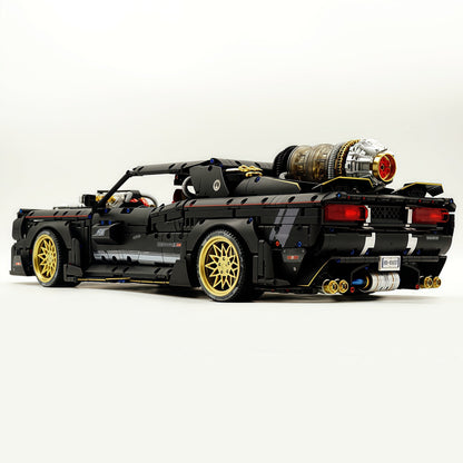 Trilumity Motorized Building Block Set: 1: 8 Dodge Challenger with Remote Control (3751-Piece)