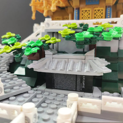 Wange Building Block Set: Famous China LAOJUN Mountain, Model 6234