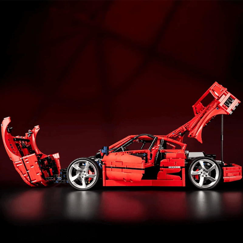 Trilumity Building Block Set: 1:8 The Ultimate 80s Turbo Icon Supercar (4026-Piece)