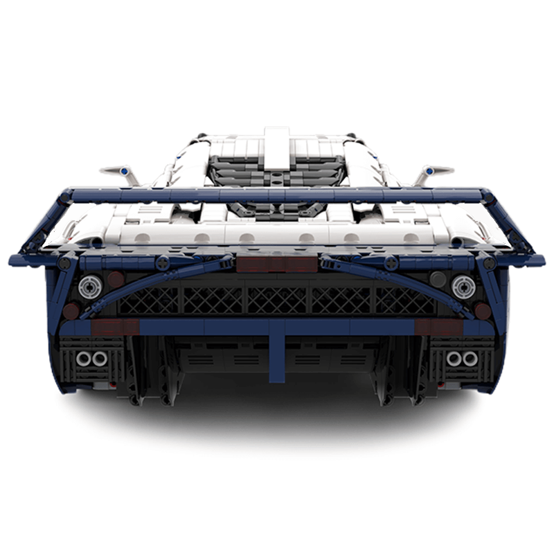 Trilumity Building Block Set: The Ultimate 1:8 Maserati Mc12 Hypercar (3975Piece)