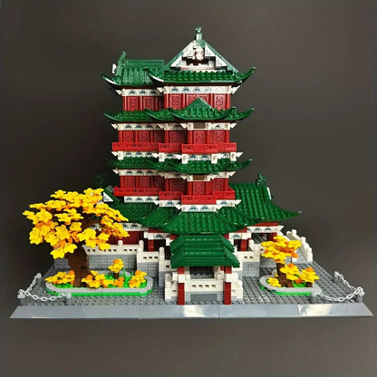Wange Building Block Set: Famous Pavilion of Prince Teng, Model 7212