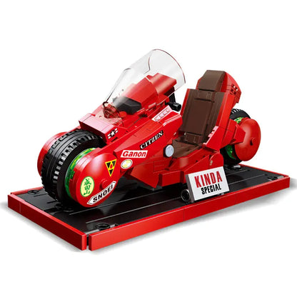 JieStar MOC Building Block Set: Kinda Special Motorcycle, Model 58049