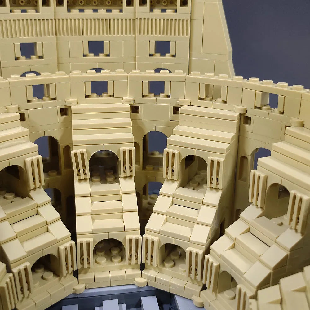 Wange MOC Building Block Set: Italy Rome Colosseum, Model 5225
