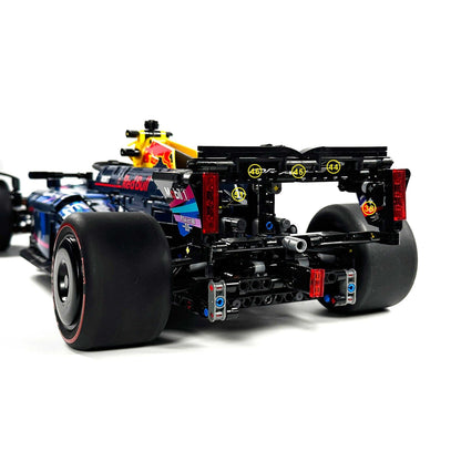 Trilumity Building Block Set: 1:8 Oracle Red Bull Racing Rb19 F1 Car | 2023 Miami Gp Champion Livery Limited Edition (1630+Piece)