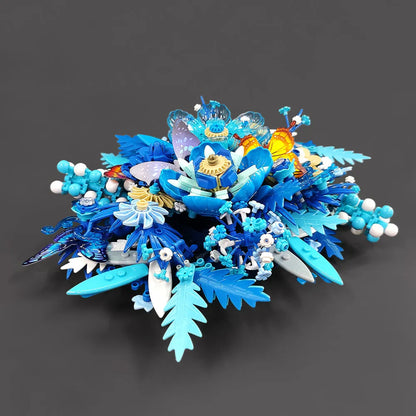 JieStar Building Block Set: Dried Flower Decoration, Model JJ9045