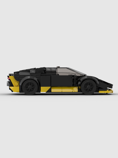 Trilumity MOC Building Block Set: 1:24 Supercar (300+-Piece) | MOC Building Set