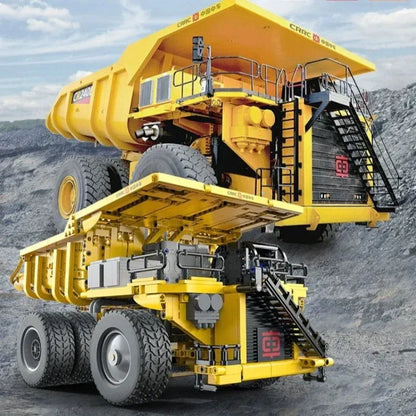 Cada MOC Motorized Building Block Set: CR240E Mining Dump Truck, Model C65011
