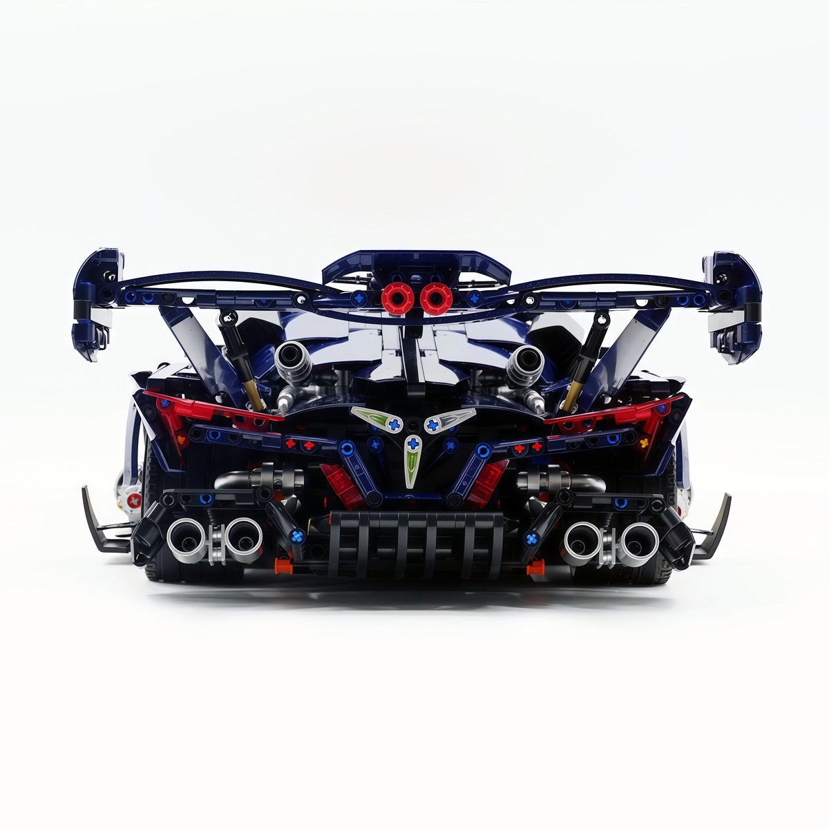 Trilumity Building Block Set: 1:8 Apollo Ie Hypercar — Midnight Edition | Starry Blue Exterior (3656Piece)