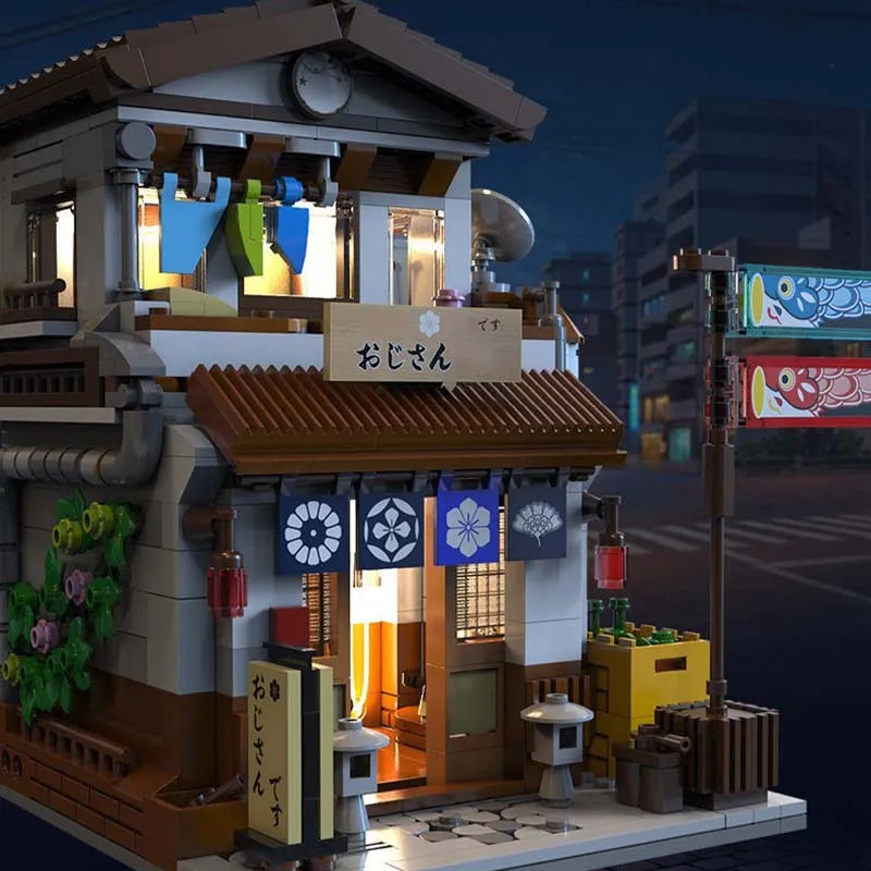 Cada MOC Building Block Set: Japanese Style Canteen, Model C66014