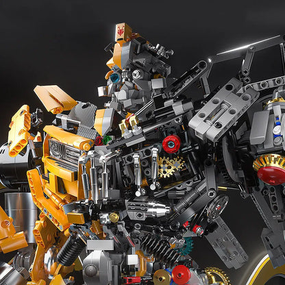 MOC Building Block Set: Mech MOC Metamorphic Bumblebee Robot, Model V5014