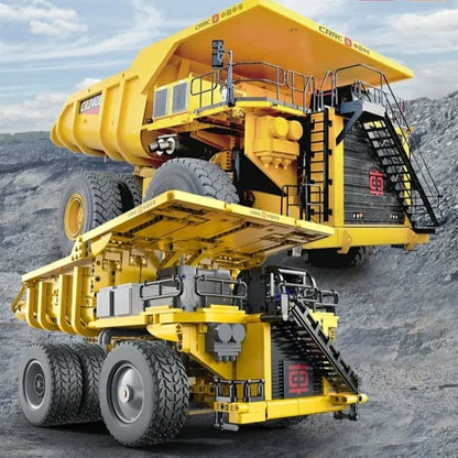 Cada MOC Building Block Set: Motorized CR240E Mining Dump Truck, Model C65011PF