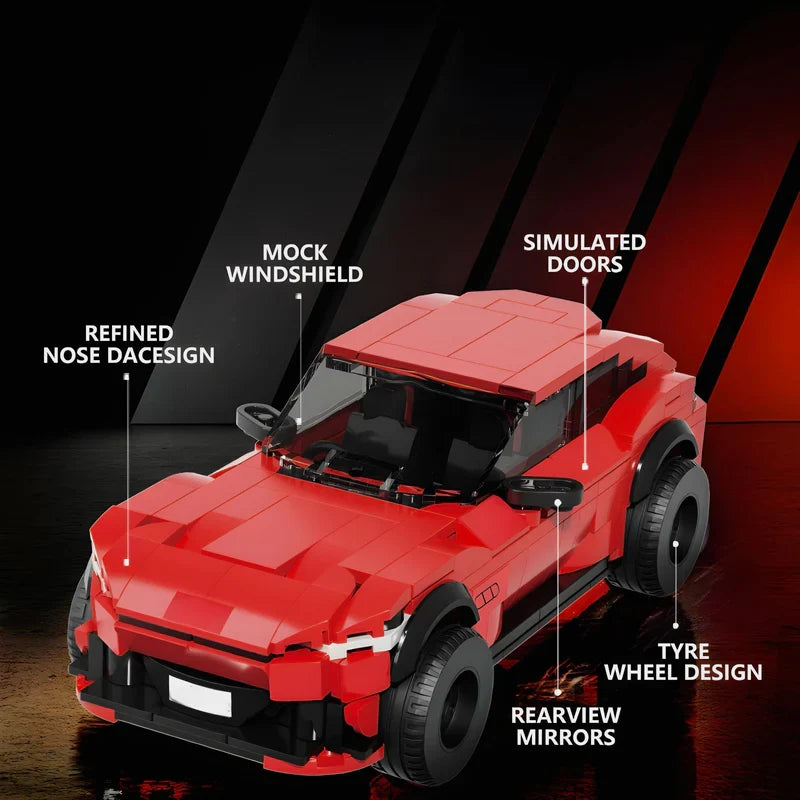 Trilumity Building Block Set: 1: 24 Italian Suv (452-Piece)