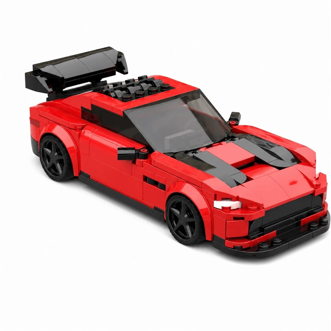 Trilumity Building Block Set: 1:24 Mercedes-AMG GT | Track-Ready Beast | Includes a Complete Set of Stickers (329Piece)