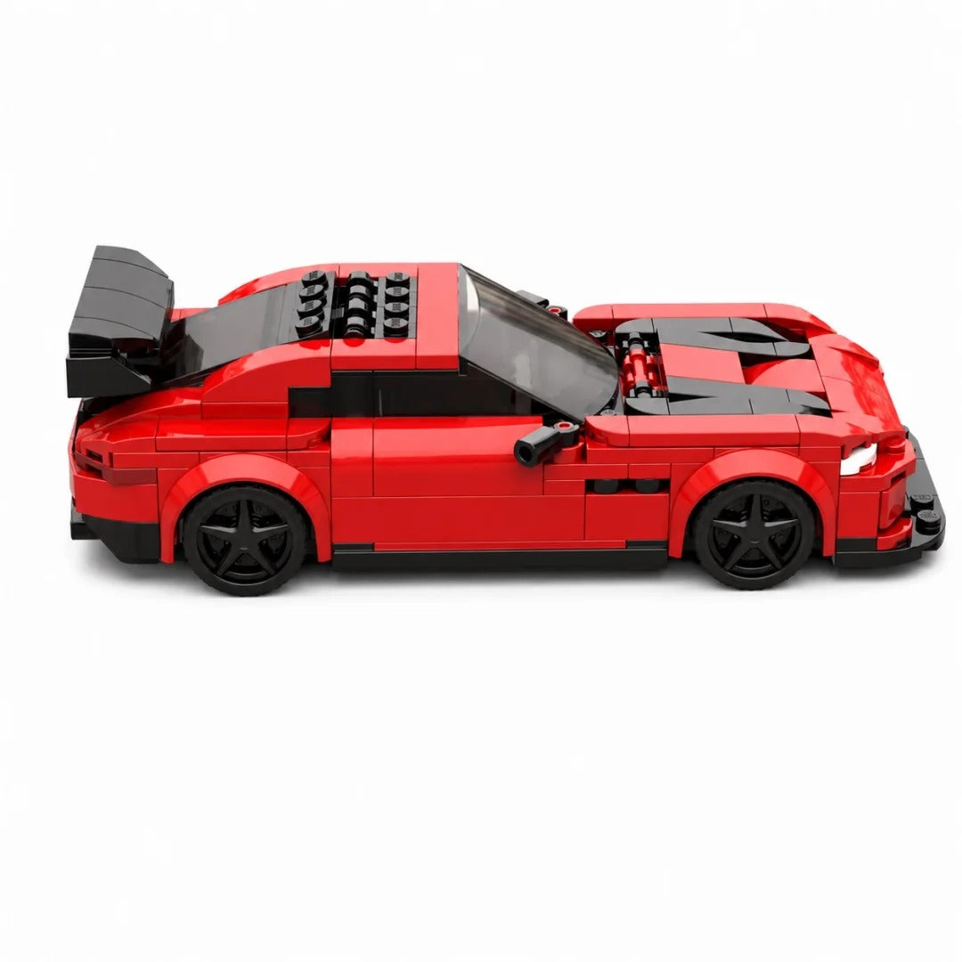 Trilumity Building Block Set: 1:24 Mercedes-AMG GT | Track-Ready Beast | Includes a Complete Set of Stickers (329Piece)