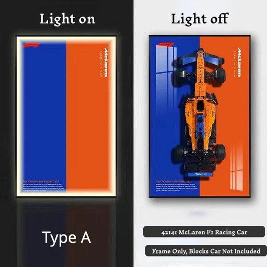 Trilumity Building Block Set: Display Frame for McLaren F1