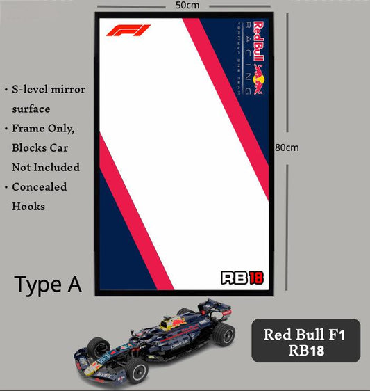 Trilumity Building Block Set: Display Frame for Rad Bull F1