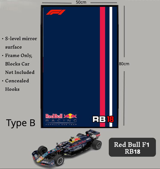 Trilumity Building Block Set: Display Frame for Rad Bull F1