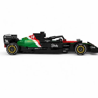 Trilumity Building Block Set: Alfa Romeo C43 Monza | Includes a complete set of stickers| 305Piece