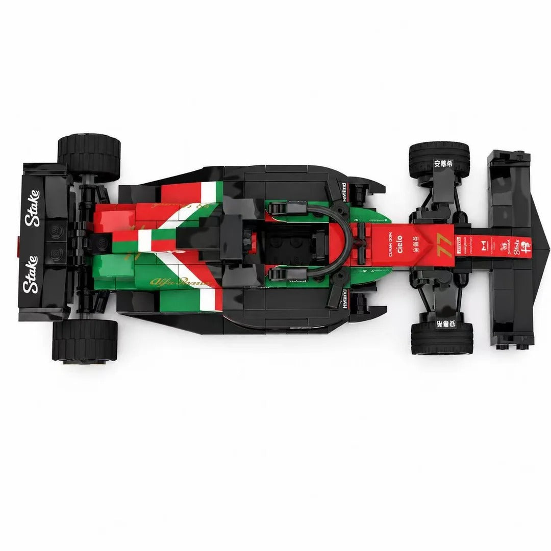 Trilumity Building Block Set: Alfa Romeo C43 Monza | Includes a complete set of stickers| 305Piece