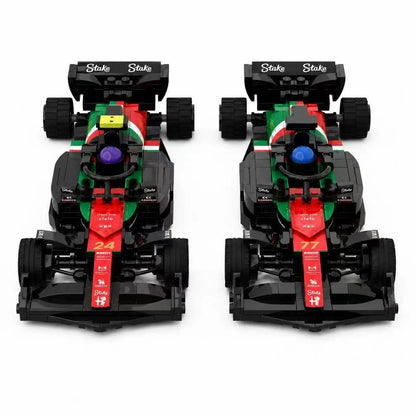 Trilumity Building Block Set: Alfa Romeo C43 Monza | Includes a complete set of stickers| 305Piece
