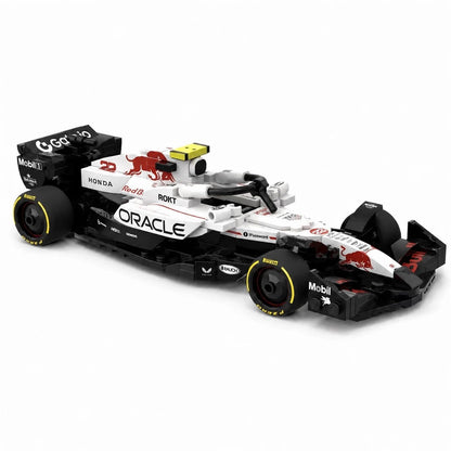 Trilumity Building Block Set: Oracle Red Bull Racing Rb21 F1 Car | Includes a Complete Set of White Champion Stickers| 293Piece