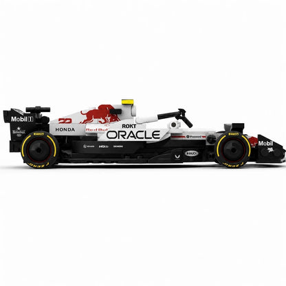 Trilumity Building Block Set: Oracle Red Bull Racing Rb21 F1 Car | Includes a Complete Set of White Champion Stickers| 293Piece