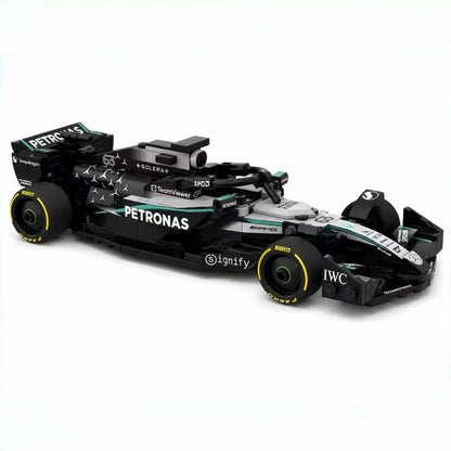 Trilumity Building Block Set: Mercedes W16 F1 Racing Car | Includes a complete set of stickers| 300Piece