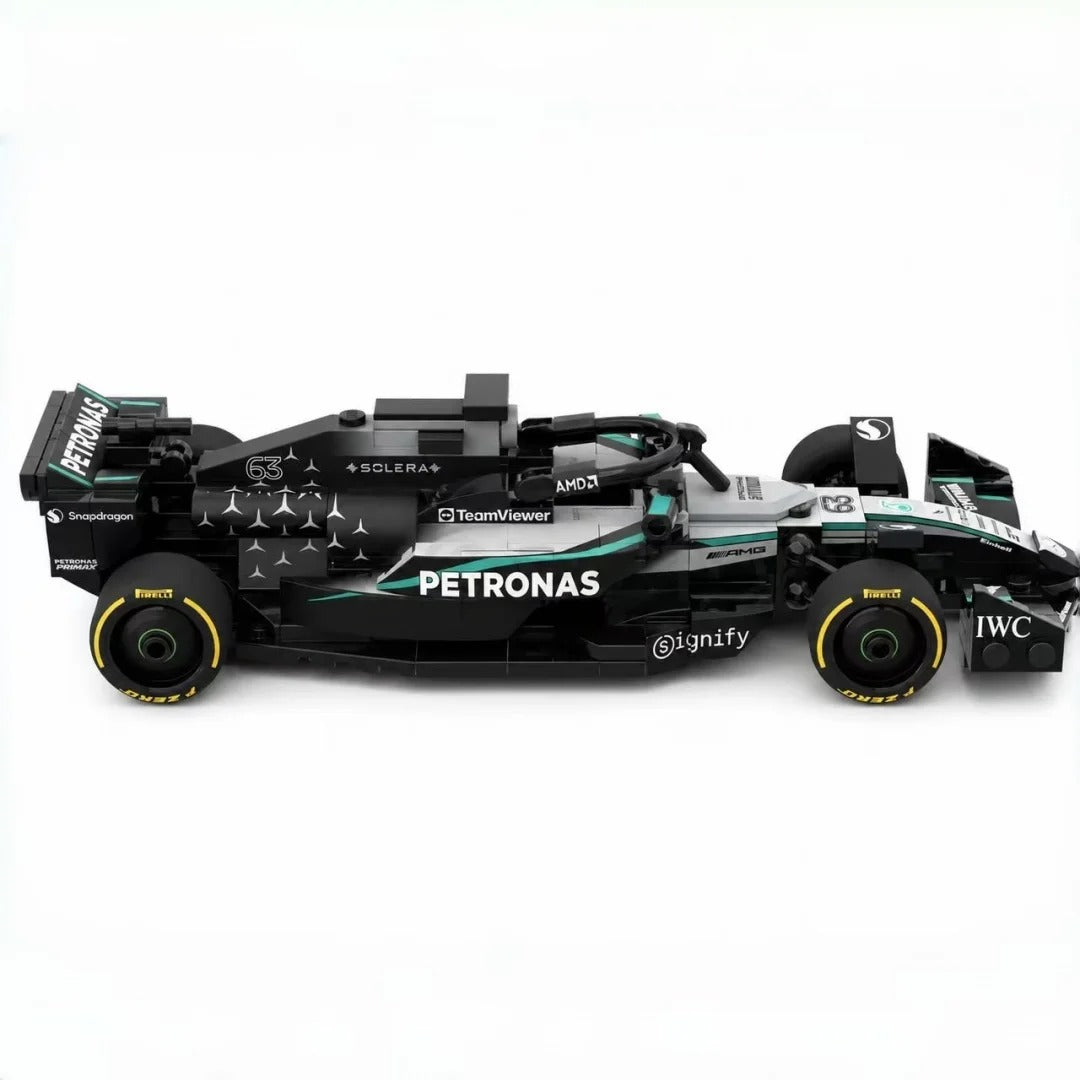 Trilumity Building Block Set: Mercedes W16 F1 Racing Car | Includes a complete set of stickers| 300Piece