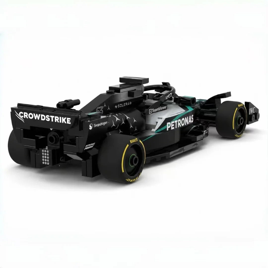 Trilumity Building Block Set: Mercedes W16 F1 Racing Car | Includes a complete set of stickers| 300Piece