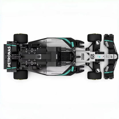 Trilumity Building Block Set: Mercedes W16 F1 Racing Car | Includes a complete set of stickers| 300Piece