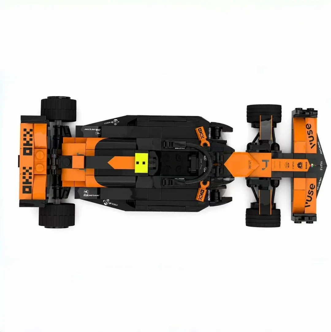 Trilumity Building Block Set: Woking Hypercar Mcl38 Three-Seater Legend | Includes a complete set of stickers| 296Piece