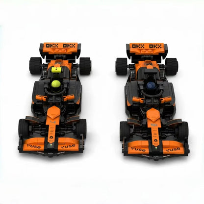 Trilumity Building Block Set: Woking Hypercar Mcl38 Three-Seater Legend | Includes a complete set of stickers| 296Piece