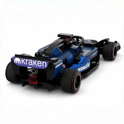 Trilumity Building Block Set: F1 Williams Fw46 F1 Racing Car | Includes a complete set of stickers| 285Piece