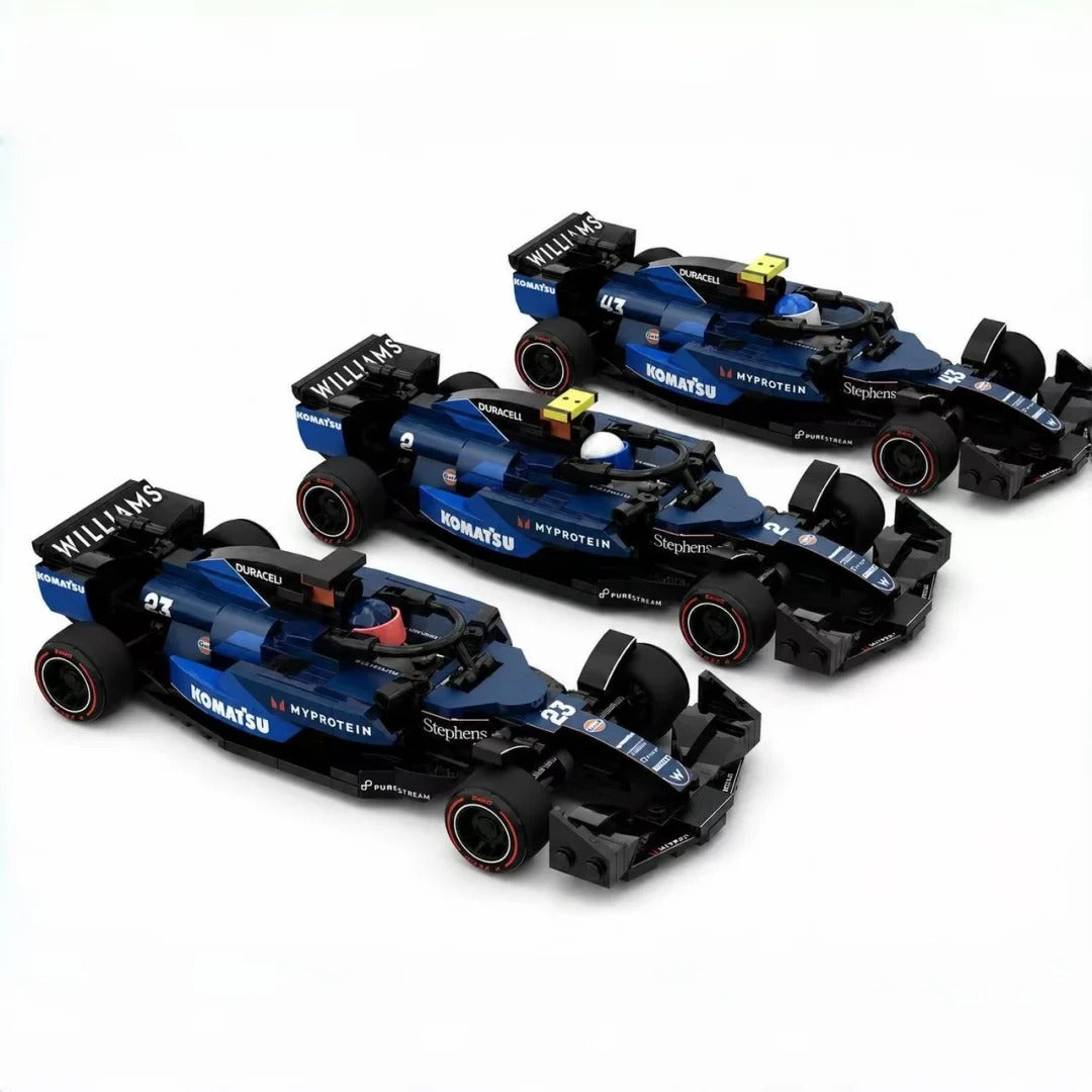 Trilumity Building Block Set: F1 Williams Fw46 F1 Racing Car | Includes a complete set of stickers| 285Piece