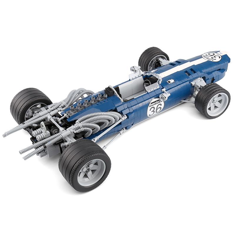 Trilumity Blue Sonic F1 Building Block Set, 1,758-Piece