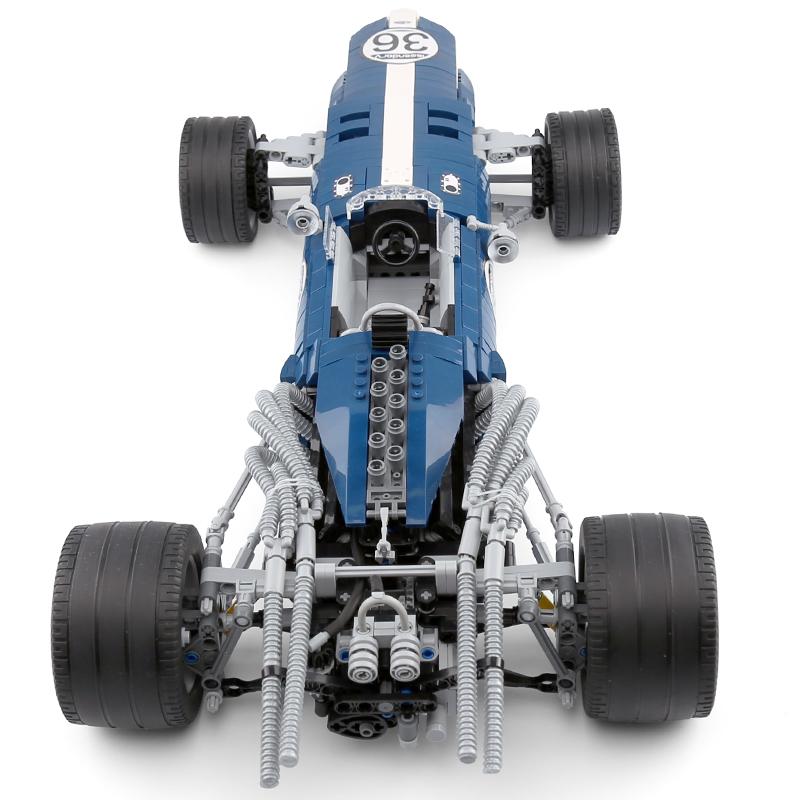 Trilumity Blue Sonic F1 Building Block Set, 1,758-Piece