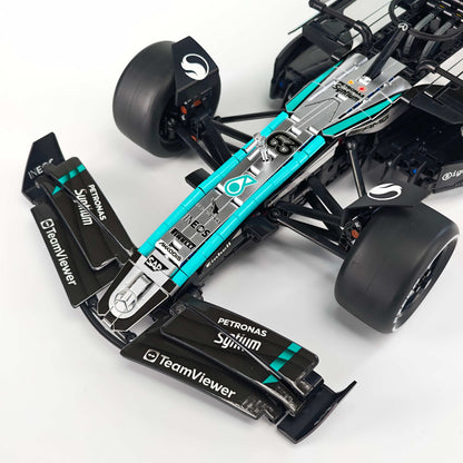 Trilumity Motorized Building Block Set: 1:8 Mercedes-Benz W16 F1 Racing Car | Exclusive Racing Livery (1887+-Piece)