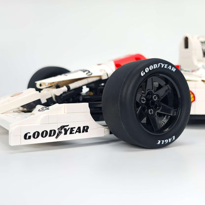Trilumity Building Block Set: 1:8 McLaren Mp4/6 F1 Racing | 1991 Red & White Grand Prix Championship Livery (2800-Piece)