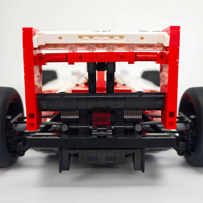 Trilumity Building Block Set: 1:8 McLaren Mp4/6 F1 Racing | 1991 Red & White Grand Prix Championship Livery (2800-Piece)