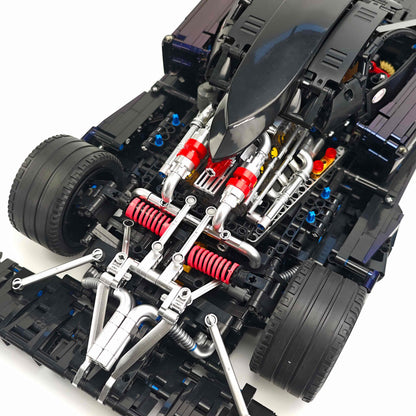 Trilumity Building Block Set: 1:8 Pagani Zonda R | Chameleon Metallic Paint Italian Hypercar (3300+-Piece)