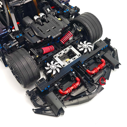 Trilumity Building Block Set: 1:8 Pagani Zonda R | Chameleon Metallic Paint Italian Hypercar (3300+-Piece)