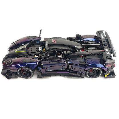 Trilumity Building Block Set: 1:8 Pagani Zonda R | Chameleon Metallic Paint Italian Hypercar (3300+-Piece)