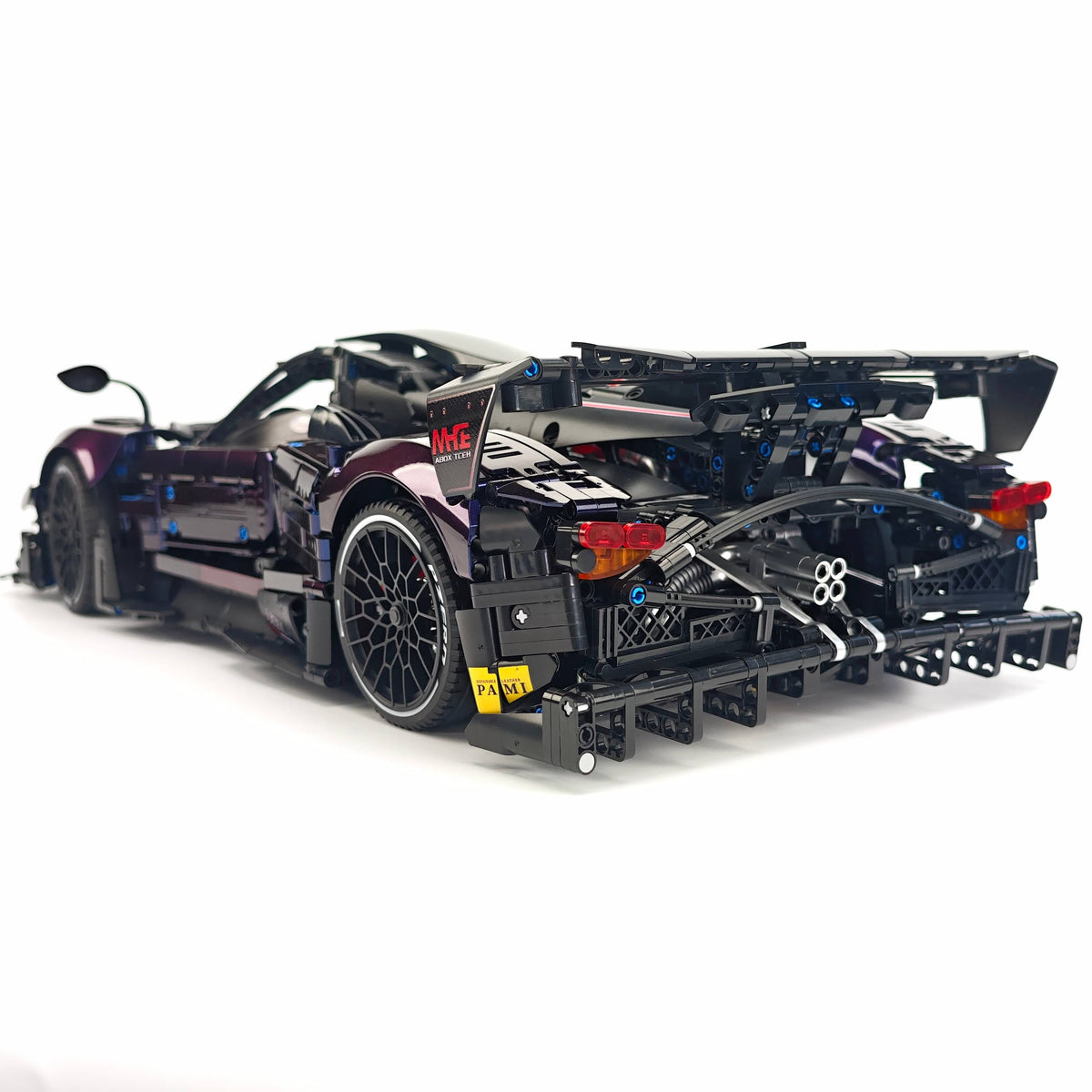 Trilumity Building Block Set: 1:8 Pagani Zonda R | Chameleon Metallic Paint Italian Hypercar (3300+-Piece)